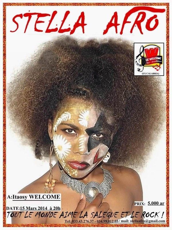 stella afro au welcome a tana  le 15 mars à 20h 